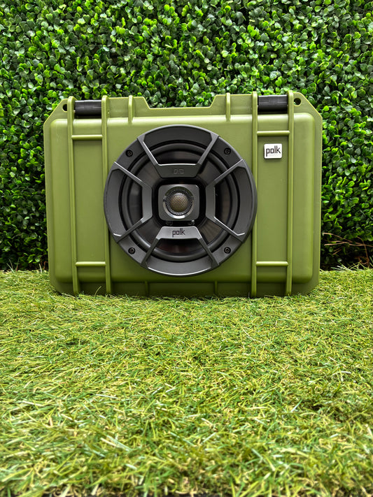 Battle Green Rugged Bluetooth Speaker