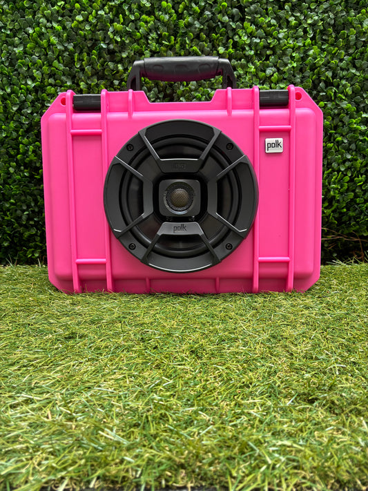 Tactical Pink Custom Bluetooth Speaker